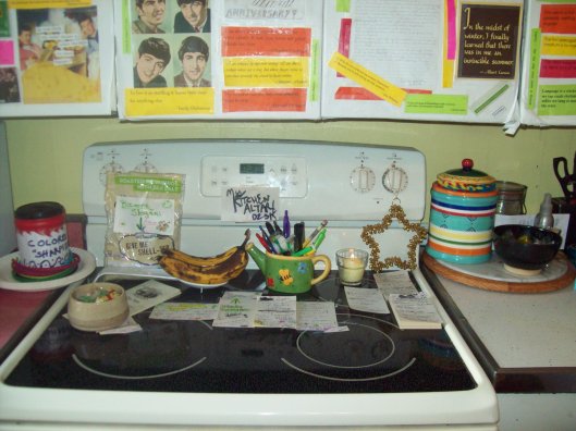 Kitchen altar/desk/stove