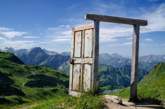 nature door